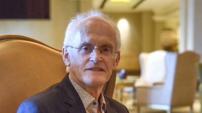 Professor Sir John Strang, head of the Addictions Department at King's College London, was a speaker at the ISAM annual conference on addiction. Khushnum Bhandari for The National