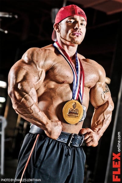 Flex Lewis has won seven consecutive 212 Mr Olympia titles. Photo: Dubai Muscle Show