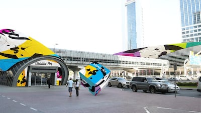 Authorities have revealed the themes and patterns for each Dubai Metro station gallery. Courtesy Dubai Government