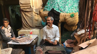 Artisans in the medina