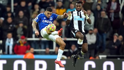 Allan - 6: Everton’s midfield engine certainly puts in plenty effort and strong challenges but his distribution isn’t great. Booked for cynical foul on Fraser late in second half and Trippier scored from resulting free kick. AFP