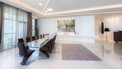 The dining area. Courtesy LuxuryProperty.com