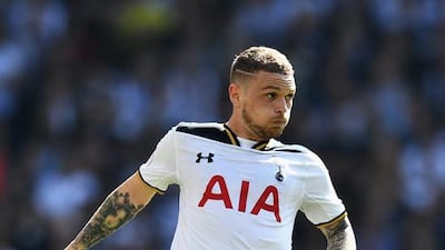 Kieran Trippier featured in 12 Premier League games for Tottenham Hotspur in 2016/17.