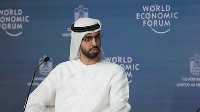 Omar Al Olama, Minister of State for Artificial Intelligence, Digital Economy and Remote Work Applications, at the Annual Meeting of the Global Future Councils in Dubai. Photo: World Economic Forum