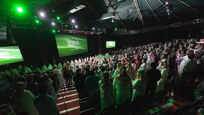 The Gulf Film Award is being launched at the Saudi Film Festival this year. AFP