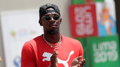 Usain Bolt said he took a coronavirus test on Saturday because he had to fly for work, but did not have any symptoms. Reuters