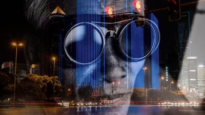 See the exhibition Hurban Vortex by Boris Wilesky at Alliance Francaise. Pictured: A detail of Cyberpunk Program. Alliance Francaise Abu Dhabi