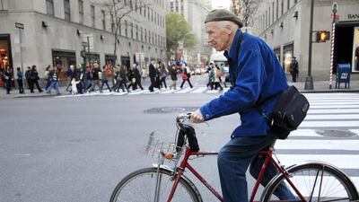 Bill Cunningham. AP Photo