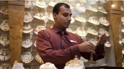 Gold continues to glow in the Indian psyche, even during lean times when the appetite for it dwindles in other communities. Razan Alzayani / The National