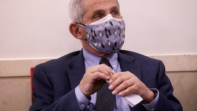 Dr Fauci's plea for Americans to wear masks topped the list of the quotes of 2020. Reuters