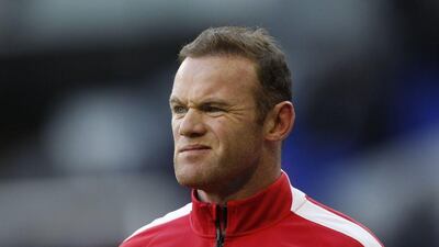 Manchester United's Wayne Rooney shown prior to his side's goalless draw with Tottenham Hotspur in the Premier League on Sunday. Ian Kington / AFP / December 28, 2014