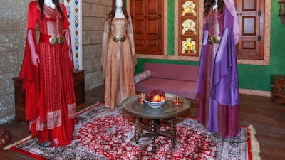 Dubai, UAE, April 4, 2016. Hareem Al Sultan Exhibition at City Walk, Al Wasl. The Harem… one of the most privileged places in the Palace...the secret of the Ottoman Dynasty.Victor Besa for The National.ID: 93726Writer: Rym GhazalArts & Life