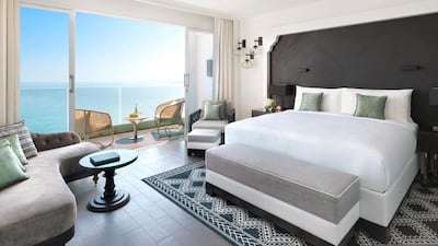 View from the room. Courtesy Fairmont Fujairah