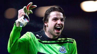 Tim Krul, the Newcastle goalkeeper.