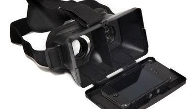 Virgin ME Thumbs up virtual reality headset. Courtesy Virgin