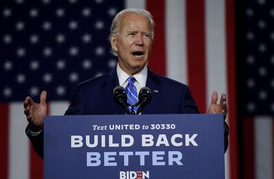 Joe Biden's US presidential campaign has benefited from Trump's pandemic bungling. AFP