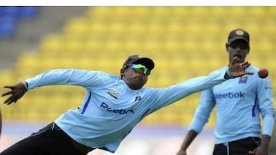 Ajantha Mendis was ignored in the first Test and it backfired for the hosts on a dusty track. Ishara Kodikara / AFP