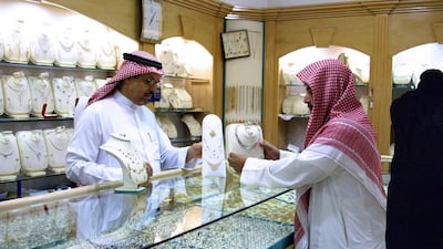 The Saudi retail sector has relatively low barriers to entry in terms of qualifications but even still there are entrenched barriers to overcome in terms of the social contract. Bilal Qabalan / AFP