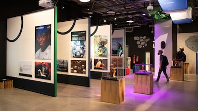 Interior of the Sierra Leone pavilion. Steve Holland/Expo 2020 Dubai
