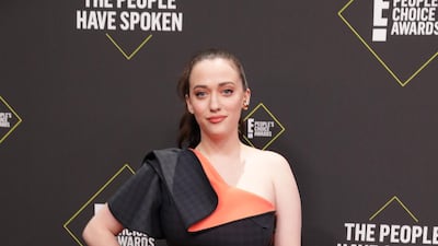 Kat Dennings in Maticevski at the 2019 People's Choice Awards in Santa Monica, California, on Sunday, November 10, 2019. Reuters
