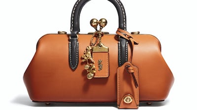 Camel and black colours combine in a deluxe doctor bag for today's consumer