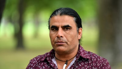 Survivor Abdul Aziz Wahabzadah stands outside a refuge centre in Christchurch, New Zealand, 17 March 2019. EPA