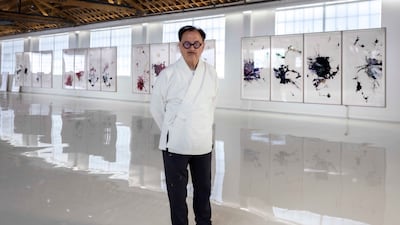 Restaurateur and artist Michael Chow. Photo: Fredrik Nilsen Studio