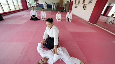 The Zanshinkan is one of the oldest martial arts centres in the country and will celebrate its 25th anniversary next year. Chris Whiteoak / The National