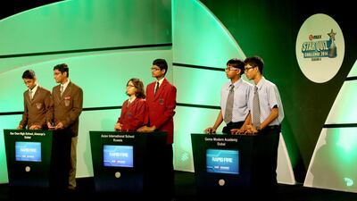 Star Quiz Challenge teams. Courtesy STAR