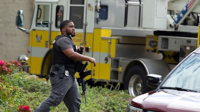 The attacker, who was previously identified as a white male, was described as being in his “late thirties” and a resident of Maryland. Jose Luis Magana / AP Photo