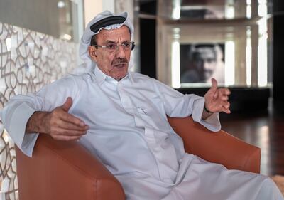 Khalaf Al Habtoor built a vast business empire from humble beginnings. Victor Besa / The National