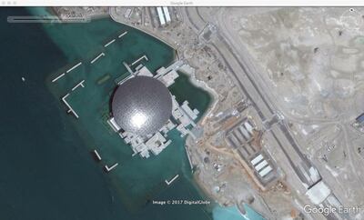 Louvre Abu Dhabi has been named one of the 'Seven Urban Wonders of the World'.