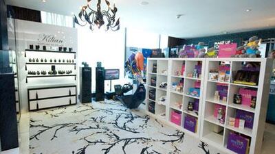 From fragrance, to clothing, to electronic devices, VIPs can take their pick from the goodies at the Abu Dhabi Film Festival VIP lounge.