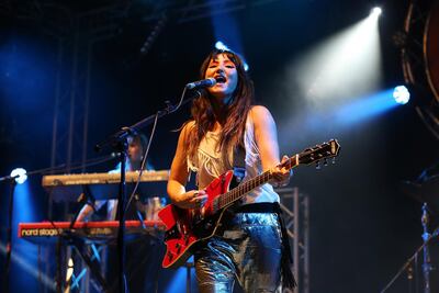 KT Tunstall will be performing live from LA as part of the Big Burns Supper. Getty Images