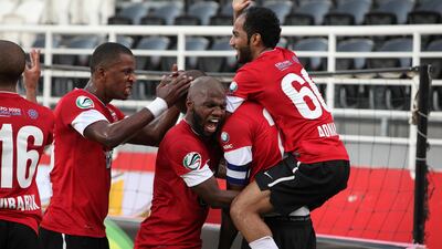Ahli's second goal came after Adnan Al Beloshi opened the score in the sixth minute, followed by Grafite's superb strike. Pawan Singh / The National