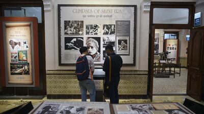 The idea for the National Museum of Indian Cinema was first mooted in 2006, and finally opened this year. AFP