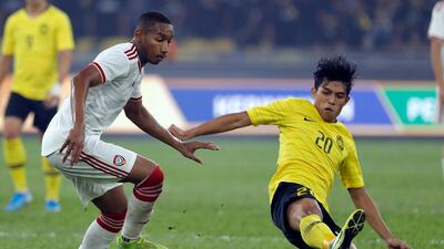 UAE ran out 2-1 winners against Malaysia on Tuesday. AP