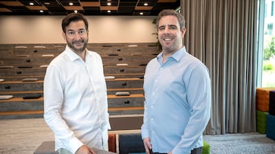 Hotel Cloud Data co-founders and managing partners Gregor Amon and Kevin Czok founded the platform in 2016. Antonie Robertson / The National