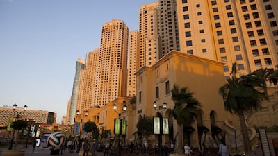 Property prices are down 1 per cent, on average, across Dubai. Property analysts attributed the drop to a flood of new homes, more than 19,000, that are expected to come on the market next year. Razan Alzayani / The National