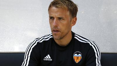 Valencia assistant coach Phil Neville. Action Images