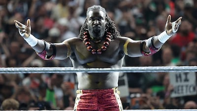 Oba Femi is through to the King of the Ring final, which will take place at WWE Night of Champions in Riyadh. Getty Images