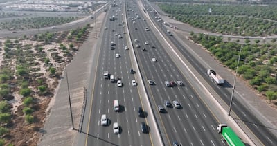 The new road will have 72 bridges and 17 tunnels. Photo: Dubai Media Office