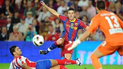 David Villa has made a solid start to life at Barcelona since joining them from Valencia in the summer, the side they face tonight.