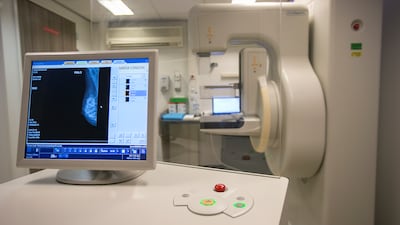 Breast cancer specialists are finding that women missed mammograms during the coronavirus pandemic period Mona Al-Marzooqi / The National