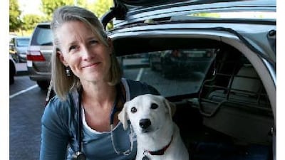 Dr Sandra Madden has set up a mobile veterinary clinic and hopes to recoup her initial investment within a year. Delores Johnson / The National