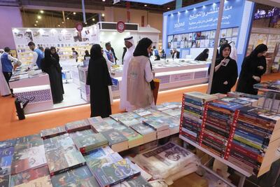 The Sharjah International Book Fair in 2018. AFP