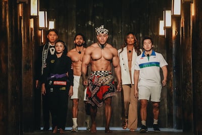 Team Indonesia on Physical: Asia. Photo: Netflix