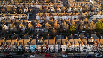 Terraced houses in north London. British expats need to file a tax return on UK rental income. Getty Images