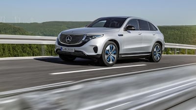 The EQC is due to arrive in the UAE by mid-to-late 2019. Daimler AG