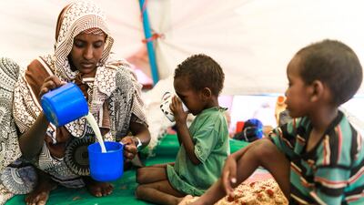 Researchers at the World Science Forum in Jordan said food production in Africa was far less than the average worldwide due to a lack of new technology. Michael Gottschalk / Photothek via Getty Images